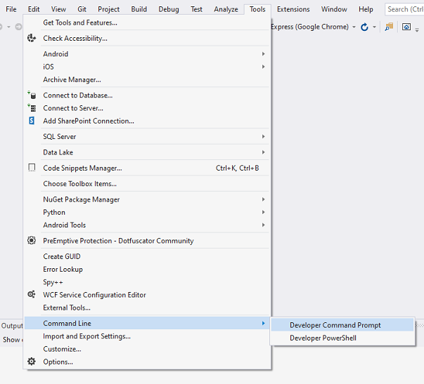 Developer Console