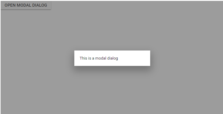 ASP.NET Core Modal Dialog