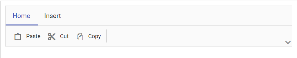 ASP.NET MVC Ribbon Control with Simplified Layout